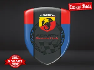 Fiat Abarth Etiquetas Negocio Pro Máximo Duradero Estilo Estilo
